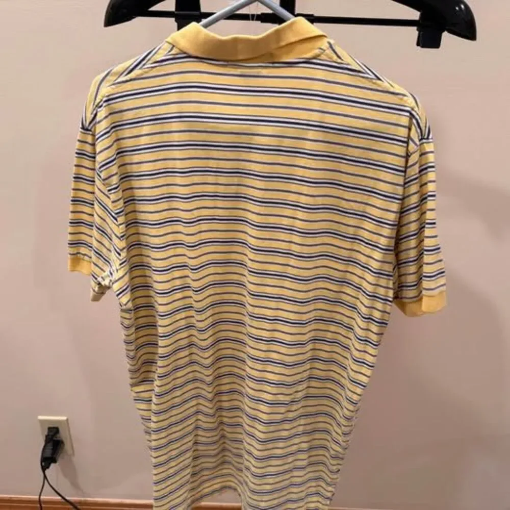 Polo Ralph Lauren Striped Polo Shirt - Size Medium